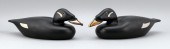 TWO ROSWELL "ROZ" BLISS WHITE-