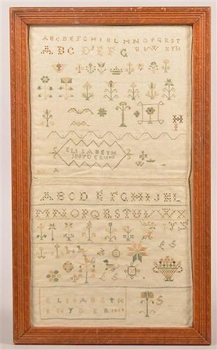 TWO ROWED TYPE PA CROSS STITCH