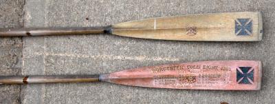 Two Rowing blades, Worcester