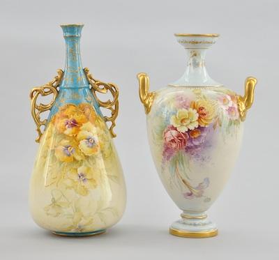 Two Royal Bonn Porcelain Vases