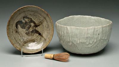 Two Royal Copenhagen bowls: bases