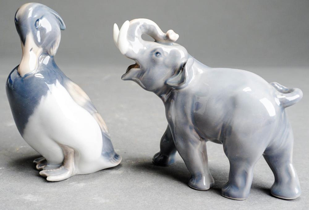 TWO ROYAL COPENHAGEN FIGURES, PETER