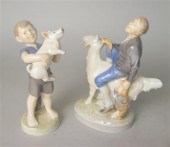 Two Royal Copenhagen porcelain