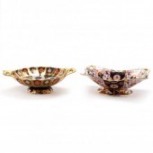TWO ROYAL CROWN DERBY IMARI CE