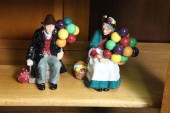 TWO ROYAL DAULTON FIGURES. The