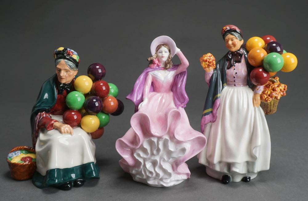 TWO ROYAL DAULTON PORCELAIN