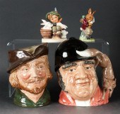 Two Royal Doulton character ju