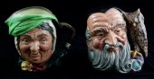 TWO ROYAL DOULTON CHARACTER JU