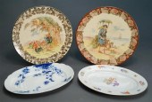 TWO ROYAL DOULTON CHARGERS, A