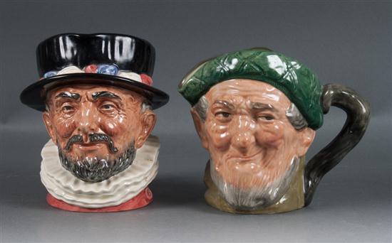 Two Royal Doulton china character