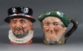Two Royal Doulton china charac