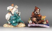 Two Royal Doulton china figura