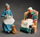 TWO ROYAL DOULTON FIGURES OF '