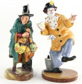 Two Royal Doulton Figuresthe f