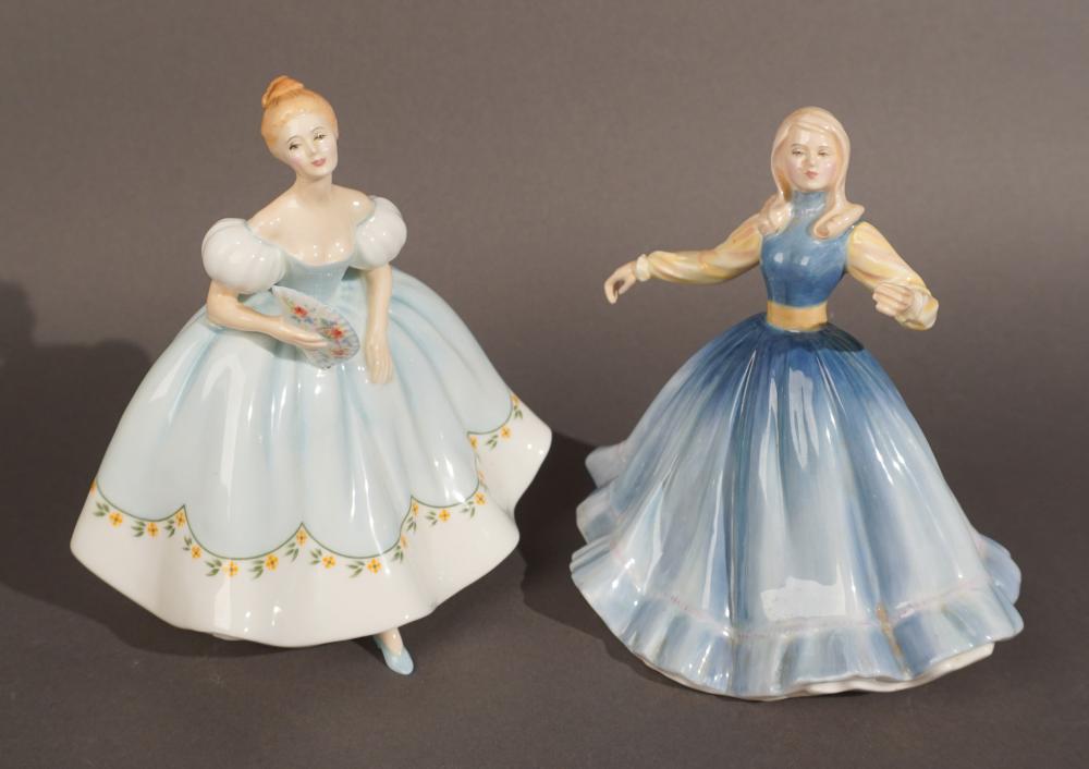 TWO ROYAL DOULTON FIGURINES,