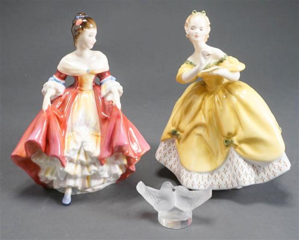 TWO ROYAL DOULTON FIGURINES, 'THE