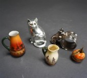 TWO ROYAL DOULTON MINIATURE FL