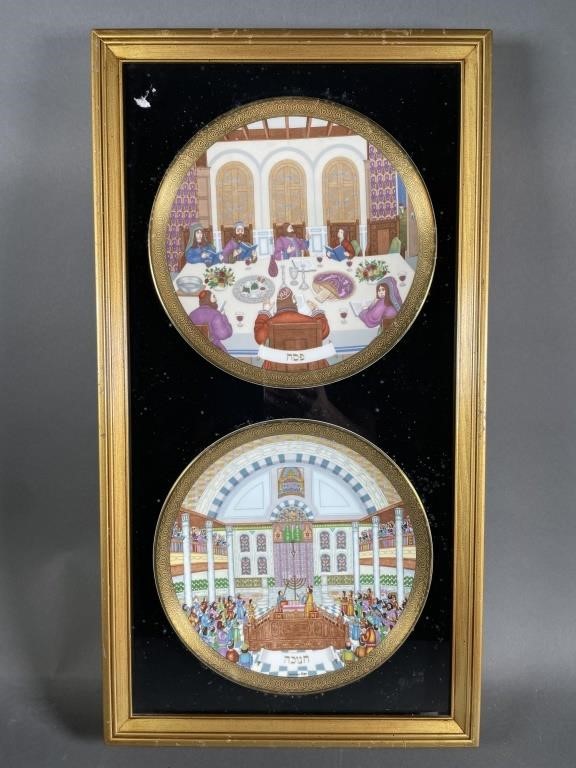 TWO ROYAL DOULTON NUMBERED PLATESTo