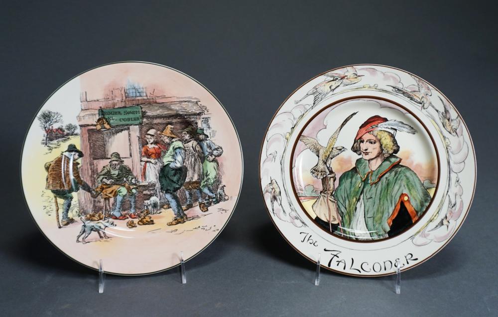 TWO ROYAL DOULTON PORCELAIN
