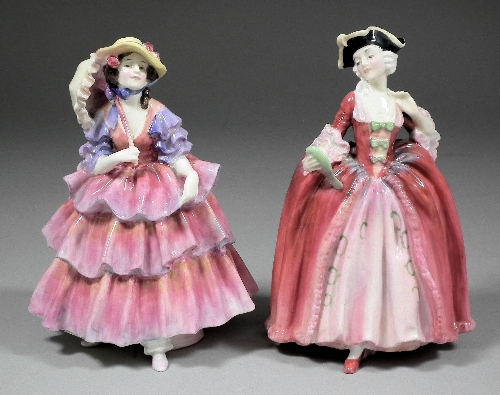 Two Royal Doulton porcelain figures
