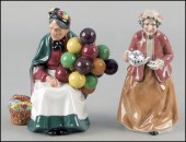 TWO ROYAL DOULTON PORCELAIN FI