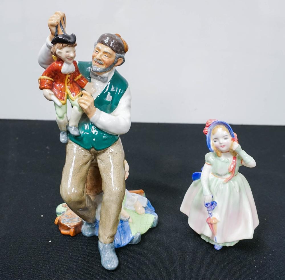 TWO ROYAL DOULTON PORCELAIN