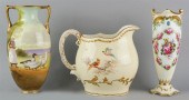 TWO ROYAL DOULTON VASES AND A