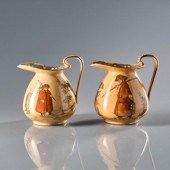 TWO ROYAL DOULTON WATCHMAN JUG