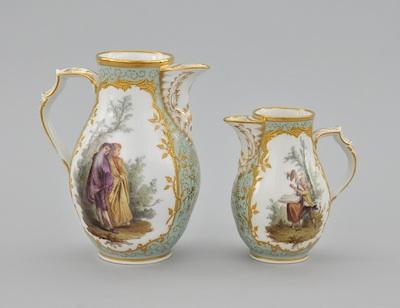 Two Royal KPM Scenic Porcelain