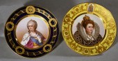 TWO ROYAL PORTRAIT PLATESTwo R