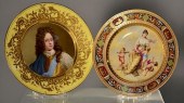 TWO ROYAL VIENNA CABINET PLATE