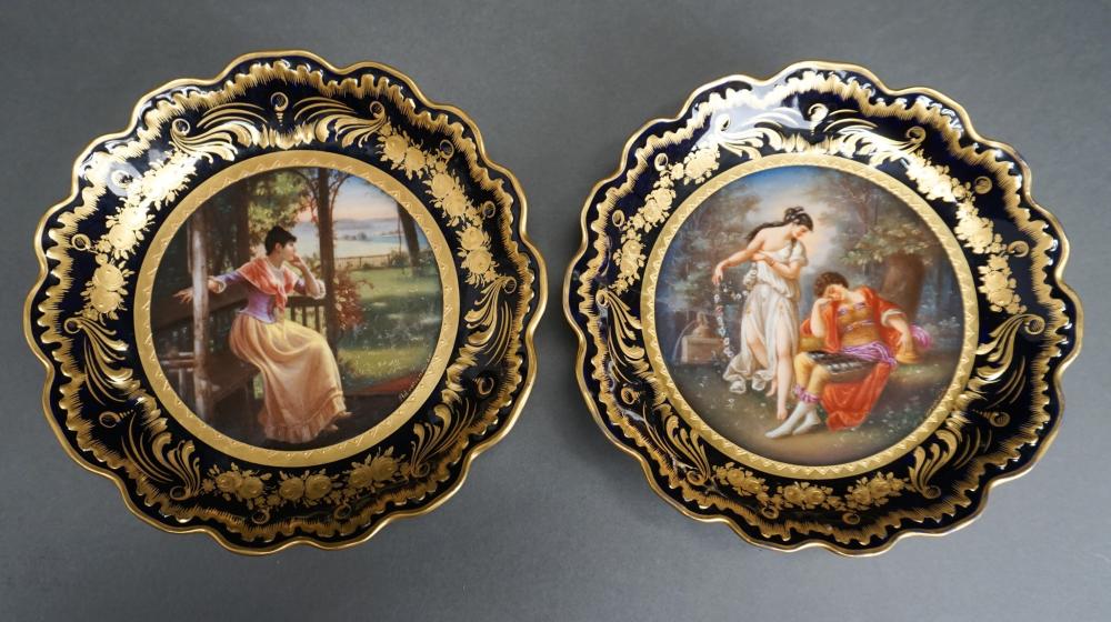 TWO ROYAL VIENNA TYPE