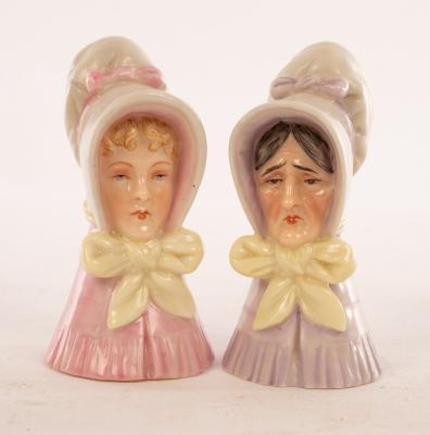 Two Royal Worcester candle