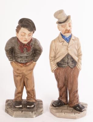 Two Royal Worcester character