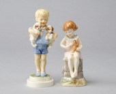 TWO ROYAL WORCESTER FIGURINEST
