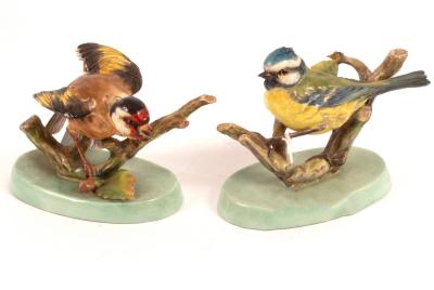 Two Royal Worcester models by Doris