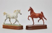 TWO ROYAL WORCESTER PORCELAIN
