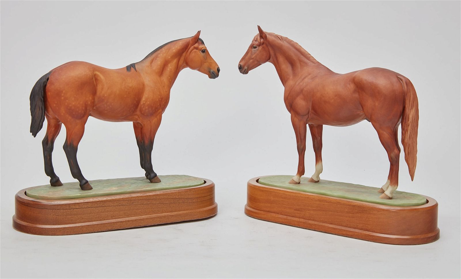 TWO ROYAL WORCESTER PORCELAIN