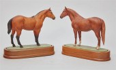 TWO ROYAL WORCESTER PORCELAIN
