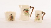 Two Royal Worcester ribbed jug