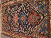 Two rugs    A Tafrish rug  Wes
