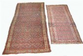 Two Rugs    circa late 19th ce