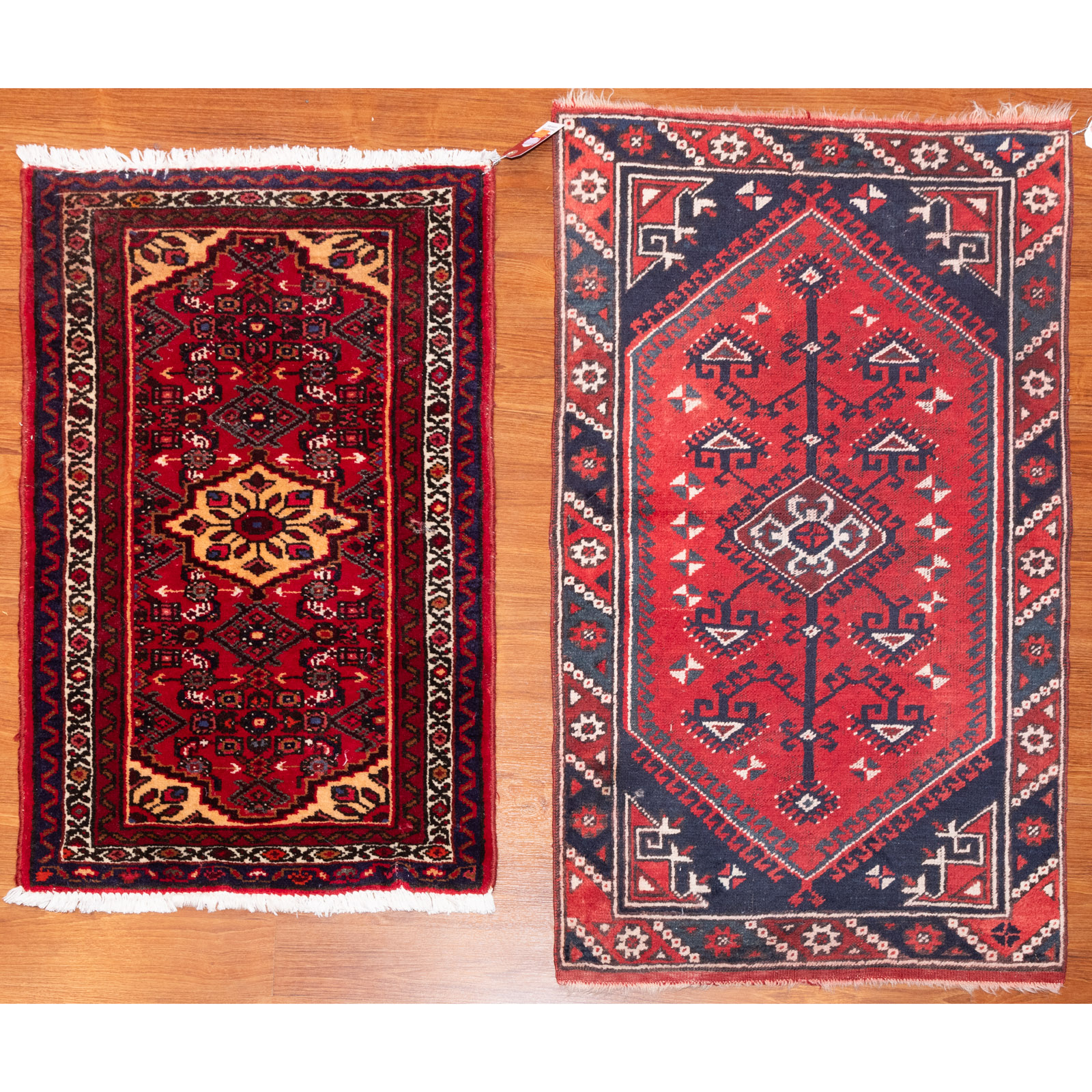 TWO RUGS - HAMADAN & TURKISH