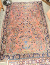 TWO RUGS TO INCLUDE SAROUK ORI