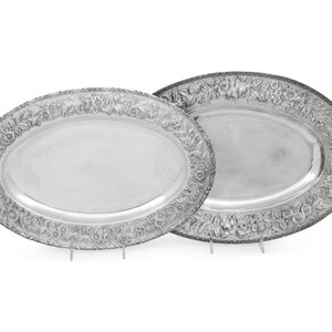 Two S. Kirk and Son Repousse Silver