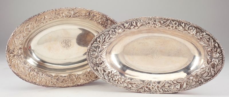 Two S. Kirk & Son Repousse Sterling