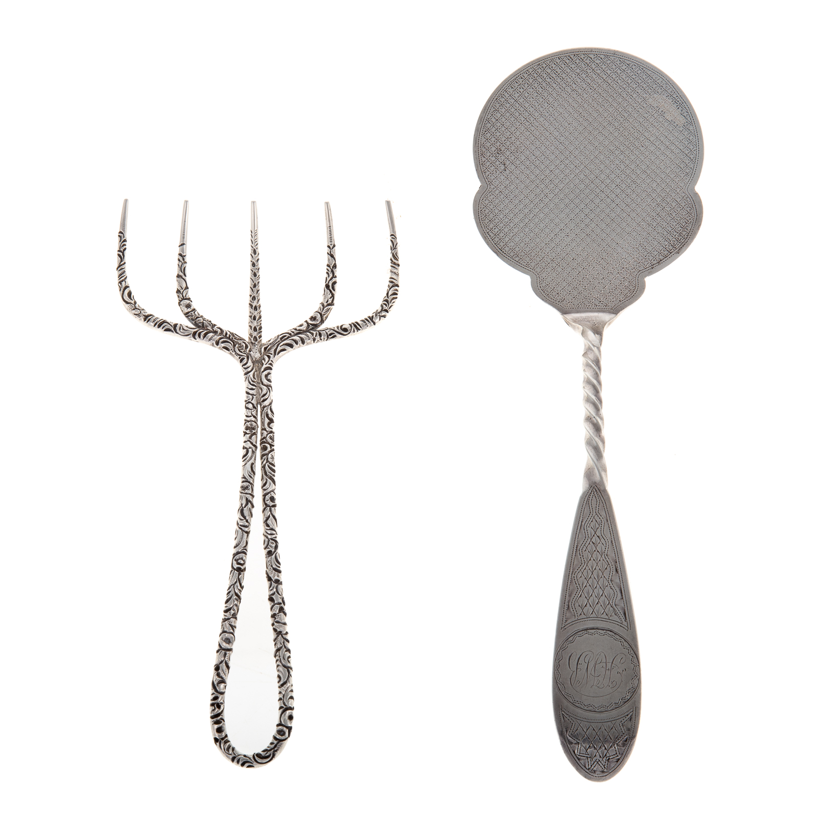 TWO S KIRK & SON COIN SILVER