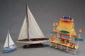 TWO SAILBOATS AND A SHARKY'S T