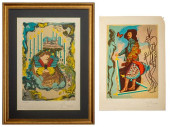 TWO SALVADOR DALI (SPANISH, 19