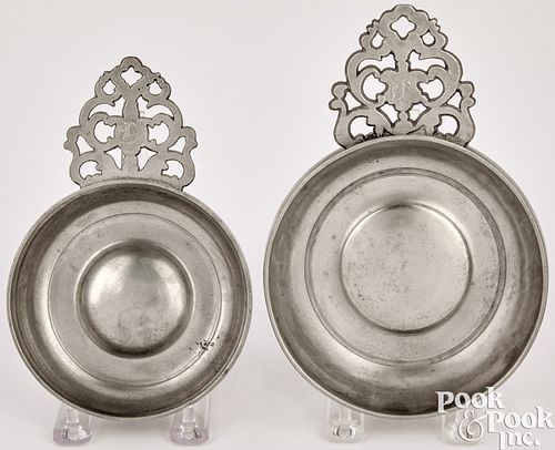 TWO SAMUEL HAMLIN, JR. PEWTER